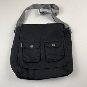 Columbia Azza ll Sport Messenger Crossbody Bag Polyester Canvas Black Travel